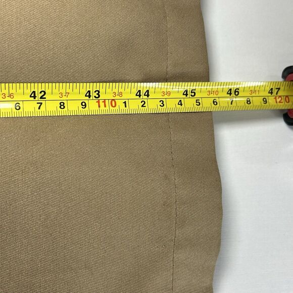 Vintage Eddie Bauer Goose Down Trench Coat Fur Collar Belted Button Up Men L USA - Picture 14 of 16